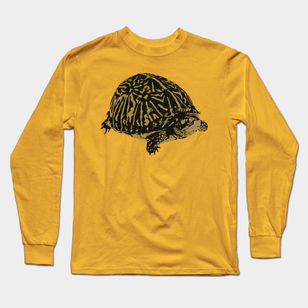 Florida Box Turtle Long Sleeve T-Shirt by stargatedalek